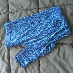 Black Milk Burned Velvet Neptune Leggings